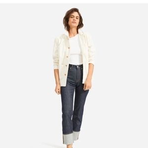 NWT Everlane Chore Jacket in Bone